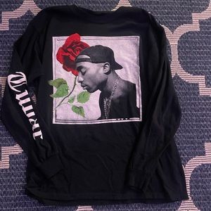 Tupac long sleeve shirt